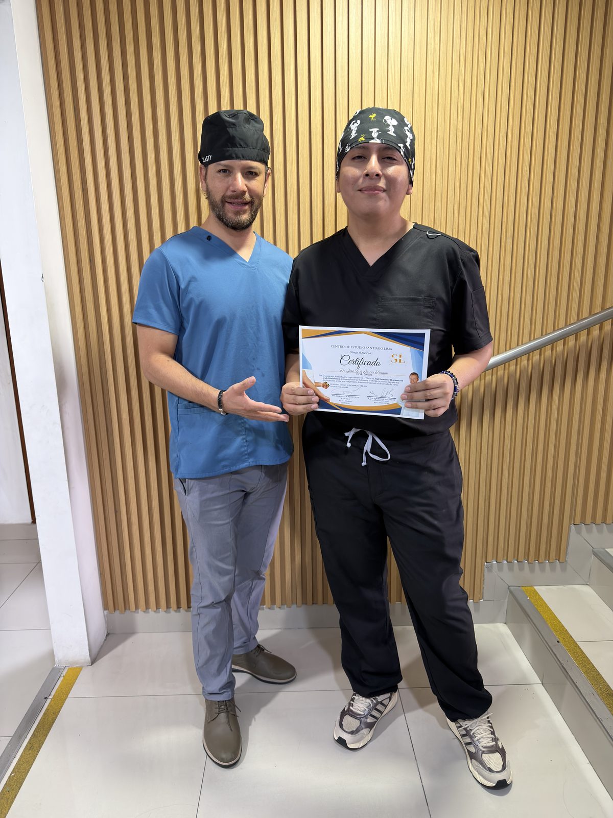 Certificación del equipo Darmed