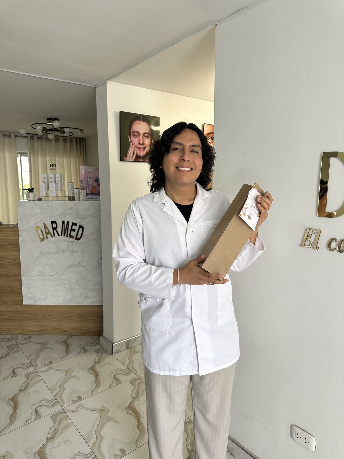 Recepción de Centro Estético Darmed